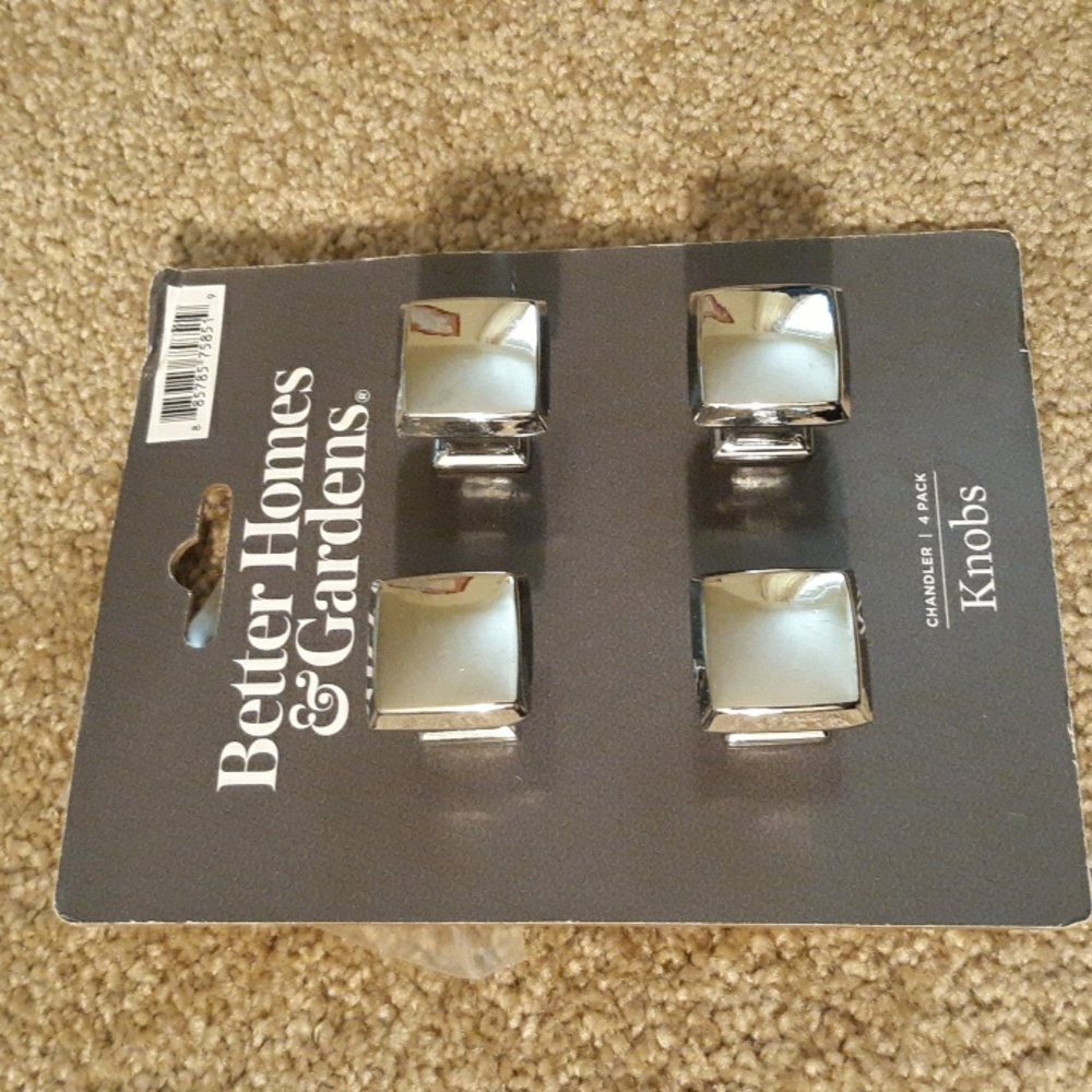 Better Homes & Gardens Silver Cabinet Knobs
